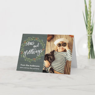 Nautische Weihnachten mit Ihrem Foto