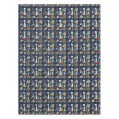 Nautische Weihnachten Tischdecke (Vorderseite)