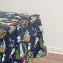 Nautische Weihnachten Tischdecke