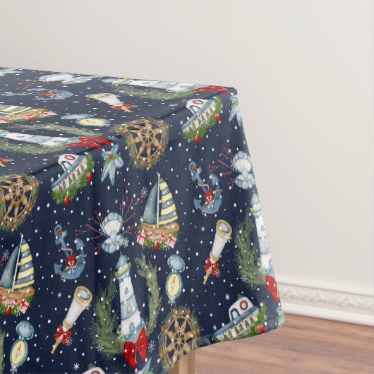 Nautische Weihnachten Tischdecke (Beispiel)
