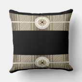 Nautische Zuhause-Kissen Kissen (Rückseite)