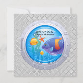 Nautischer Abschluss Einladung (Vorderseite)