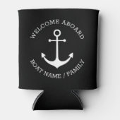 Nautischer Anker Benutzerdefinierter Name des Boot Dosenkühler (Vorderseite)