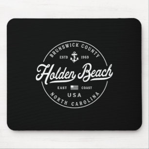 Nautischer Anker Holden Beach North Carolina Reise Mousepad