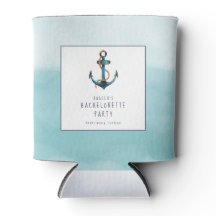 Nautischer Anker-Junggeselinnen-Abschied