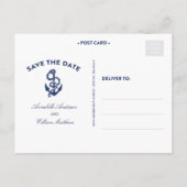 NAUTISCHER ANKER | SAVE THE DATE POSTKARTE (Rückseite)