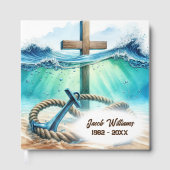 Nautischer Anker- und Gedenkdienst Gästebuch (Vorderseite)