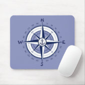 Nautischer Anker, Wasserkompass, keltischer Kreis Mousepad (Mit Mouse)