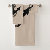 nautischer ANKOR + ROPE | Badhandtuch Set (Insitu)