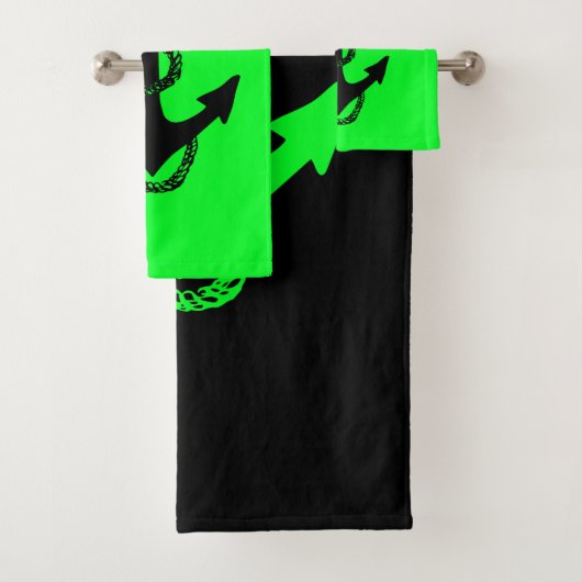 nautischer ANKOR + ROPE | Badhandtuch Set (Insitu)