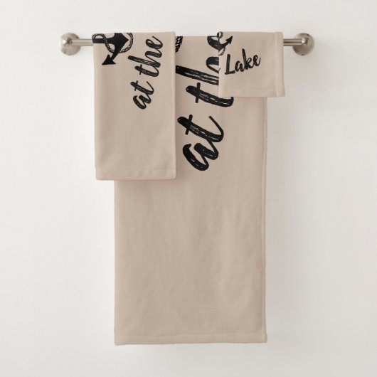 nautischer ANKOR + ROPE | Badhandtuch Set (Insitu)