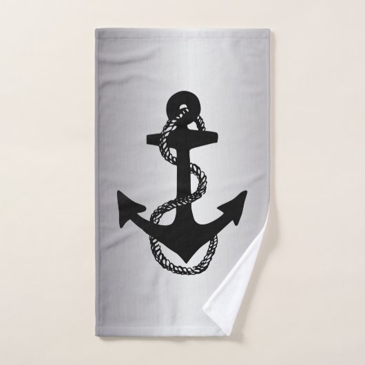 nautischer ANKOR + ROPE | Badhandtuch Set (Handtuch)
