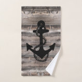 Nautischer ANKOR + ROPE| Badhandtuch Set (Handtuch)