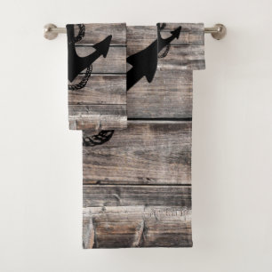 nautischer ANKOR + ROPE Badhandtuch Set