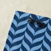 Nautischer blauer Seestern Küste Strandtuch (Beispiel)