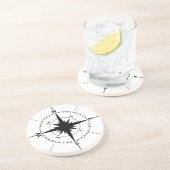 Nautischer Compass-Untersetzer Getränkeuntersetzer (Seite)