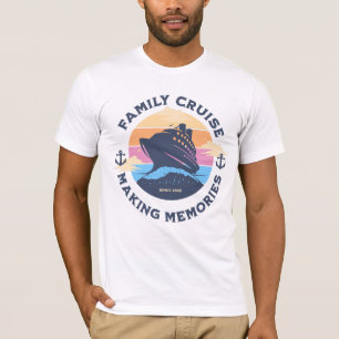 Nautischer Familienurlaub, um Erinnerungen zu scha T-Shirt