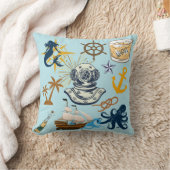 Nautischer Junggesellenabschied Kissen (Decke)