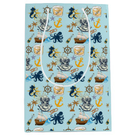 Nautischer Junggesellenabschied Mittlere Geschenktüte