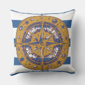 Nautischer Kompass Kissen (Rückseite)