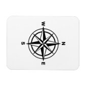 Nautischer Kompass Magnet (Horizontal)