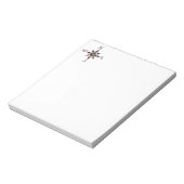 Nautischer Kompass Notizblock (Rotiert)