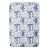 Nautischer Navy-Oktopus in einer Badewanne Badematte (Vorderseite Vertikal)