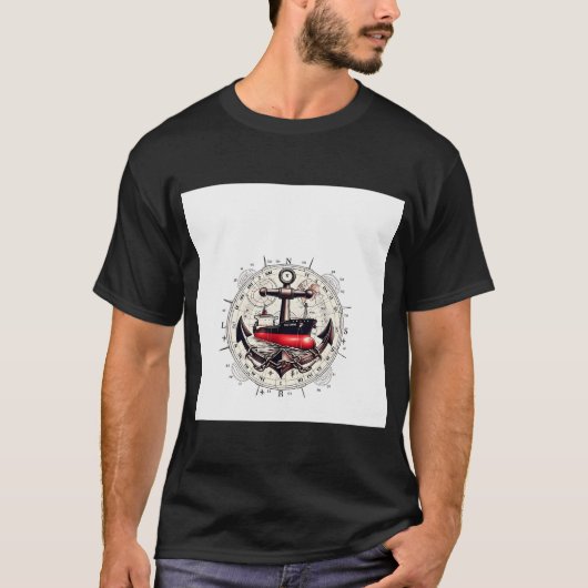 Nautischer Reisender T-Shirt (Vorderseite)