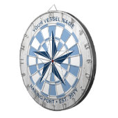 Nautischer Star Personalisiert Dartscheibe (Vorderseite rechts)
