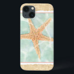 Nautischer Starfish im Wasser iPhone 13 Hülle<br><div class="desc">Dieses Gemälde von Chariklia Zarris lässt Sie sich jedes Mal, wenn Sie es sich ansehen, in eine Welt der Differenz verwandeln. Sie können sich am Strand vorstellen, auf der Suche nach Seestern oder im Sand zu spielen. Zarris's Image ist perfekt für diejenigen, die das Leben im Meer Liebe und wollte,...</div>