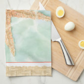 Nautischer Starfish im Wasser Küchentuch (Viertel Falte)