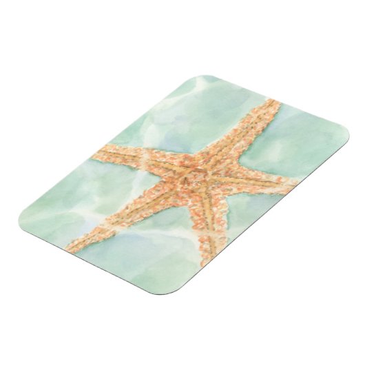Nautischer Starfish im Wasser Magnet (Linke Seite)