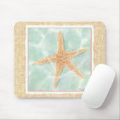 Nautischer Starfish im Wasser Mousepad (Mit Mouse)