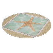 Nautischer Starfish im Wasser Schneidebrett (Ecke)