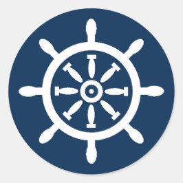 Nautischer Umschlag Aufkleber des Schiffes