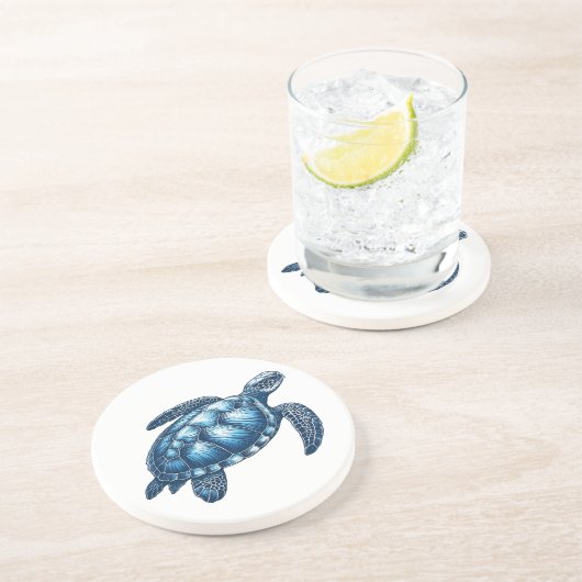 Nautischer Untersetzer (Seite)