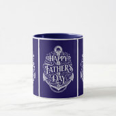 Nautischer Vatertag-Tasse Geschenk Tasse (Zentrum)