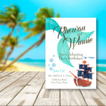 Nautisches Adventure Mermaid & Pirate Duale zum Ge