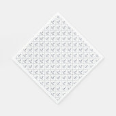 Nautisches Anker-Junggesellinnen-Abschied Serviette (Ecke)