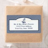 Nautisches Ankerboot Diagonal Streifen wirbeln Mod (Insitu)