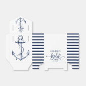 Nautisches AnkerBrautparty Geschenkschachtel (Ungefaltet)