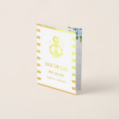 Nautisches Ankergebirge Einzigartiges Foto Save th Folienkarte (Vorderseite)