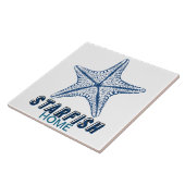 nautisches Ankerthema Fliese (Seite)