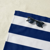 Nautisches Blau Strandtuch (Beispiel)