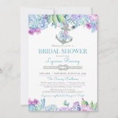 Nautisches Brautparty Einladung (Vorderseite)