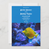 Nautisches Brautparty für Seefischerei Einladung (Vorderseite)