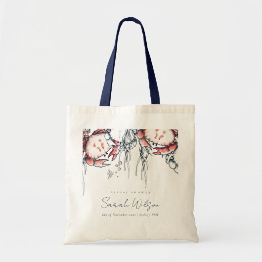 Nautisches Brautparty Tragetasche (Vorne)