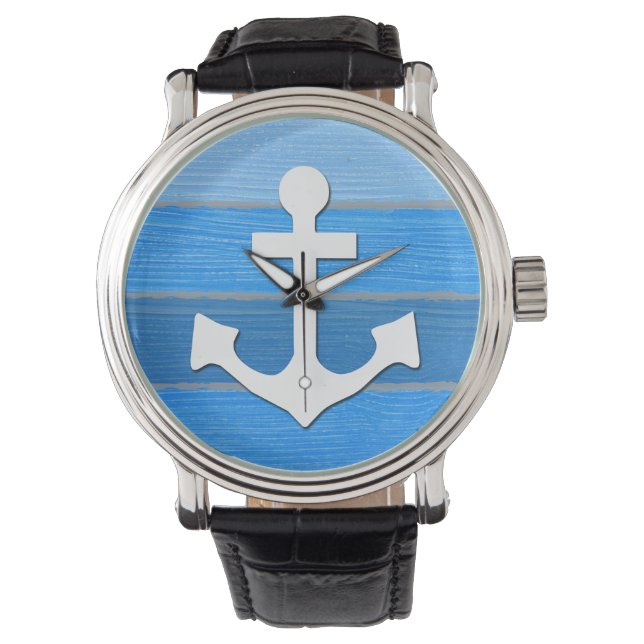 Nautisches Design Armbanduhr (Vorderseite)