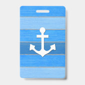 Nautisches Design Ausweis (Rückseite)