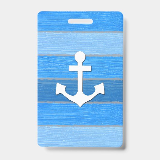 Nautisches Design Ausweis (Vorderseite)